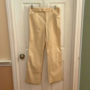 Ralph Lauren size 6 tan ribbed pants